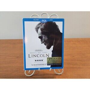 2013 Lincoln ~ Blu-Ray+ DVD~ Daniel Day Lewis Steven Spielberg W/ Slipcover New